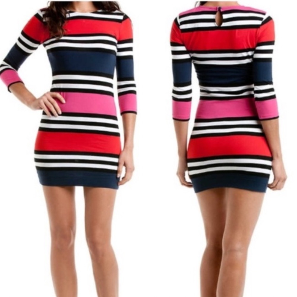 French connection striped dress